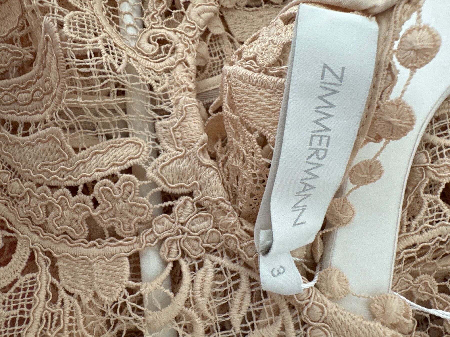 Zimmermann Kleider: Zimmermann Kleid aus Spitze Gr. 3 – Neu (gemäss Beschreibung) aus Luzern von TENDIMO 7