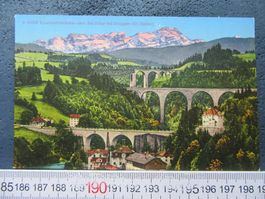 BRUGGEN SG AK EISENBAHNBRÜCKEN ÜBER DIE SITTER
