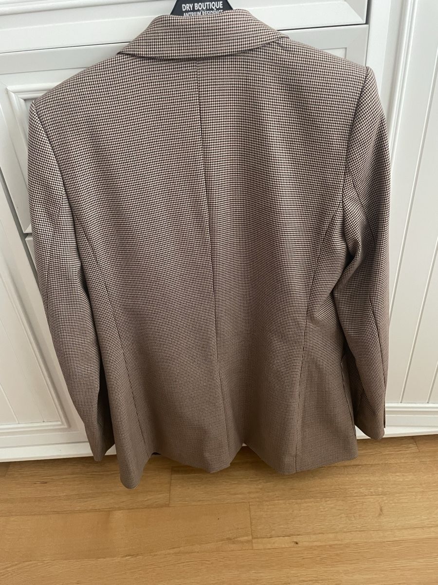C&A Giacche: C&A Brown Checked Blazer, Size 38, Great Condition! – Nuovo e nell'imballaggio originale da Münsingen venduto da Simged 2