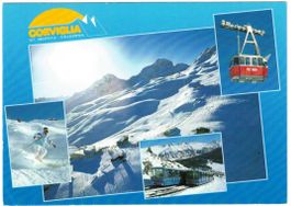 St. Moritz - 4 Bild AK Corviglia