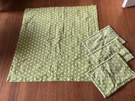 Bio BW Baby Decke „Kuhweide no 7“ 1x1m & 3 Wickelunterlagen