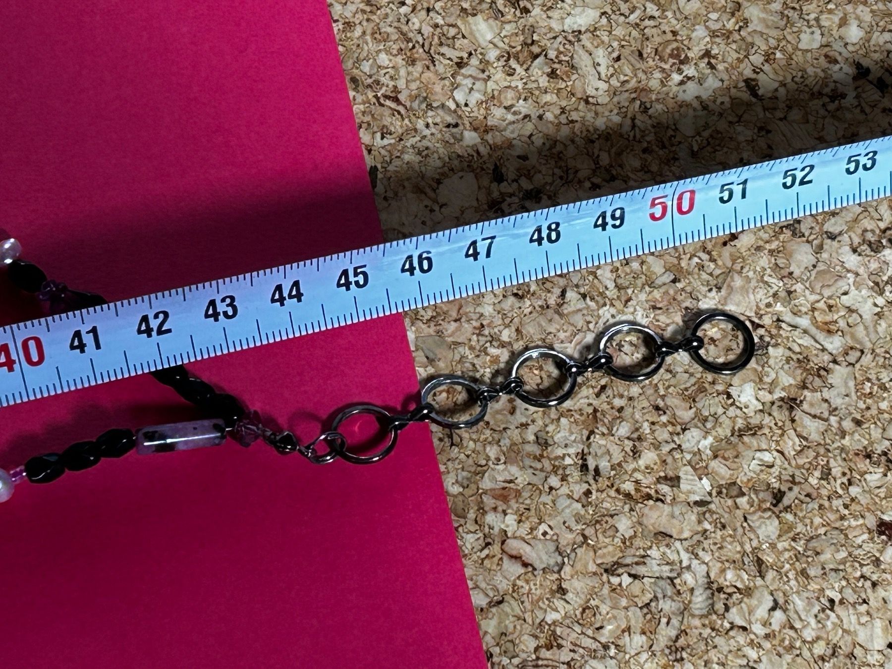 Ketten: Amethyst Perlenkette, 3-reihig, lila – Gebraucht aus Dittingen von Bellevista 9