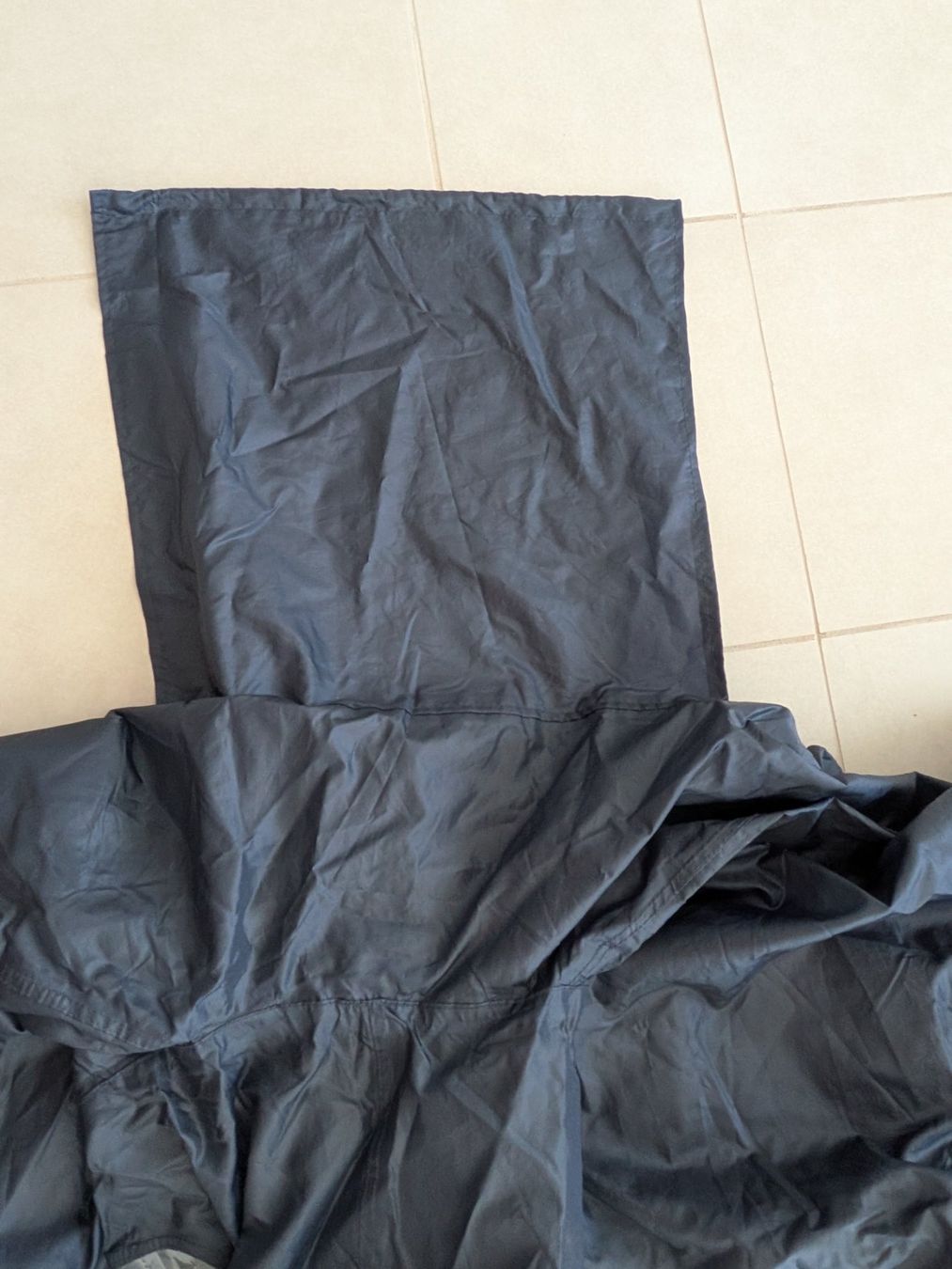 Rollstühle: Blauer Rollstuhlregenschutz, rundum verpackt – Gebraucht aus St. Gallen von Bisaknosp 5