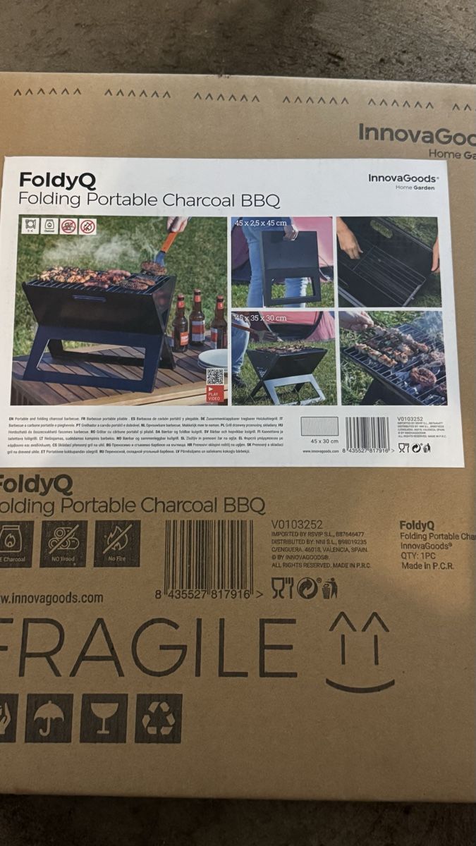 Griglie: Klappbarer Grill für Picknick – Nuovo e nell'imballaggio originale da hochdorf venduto da tariq1 1