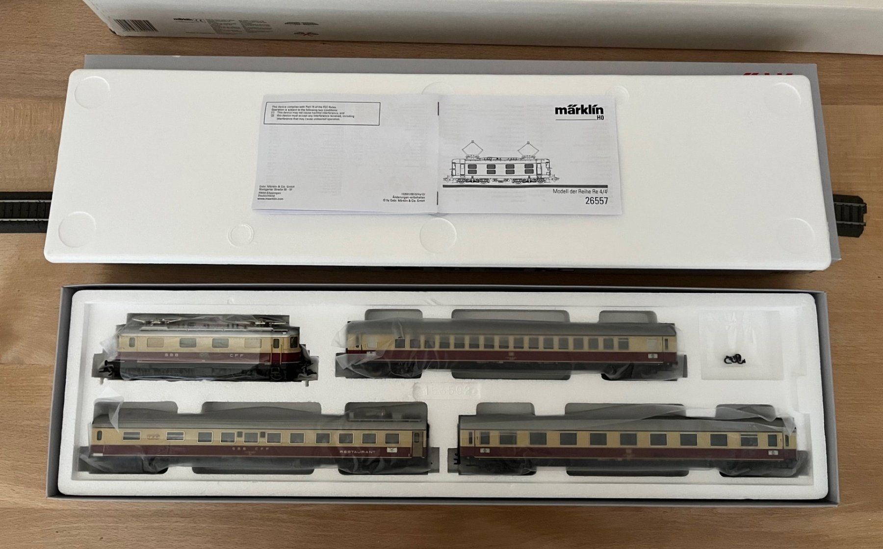 Märklin Modellini di ferrovie: TEE Bavaria Set Märklin - AC digital – Usato da Winterthur venduto da dond1