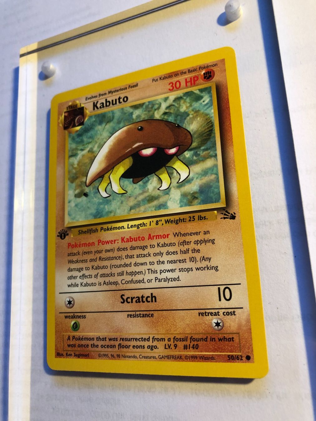 Carte collezionabili: Kabuto 1st Fossil - MINT - ab 1.- – Usato da Giubiasco venduto da dan_pr8b 2