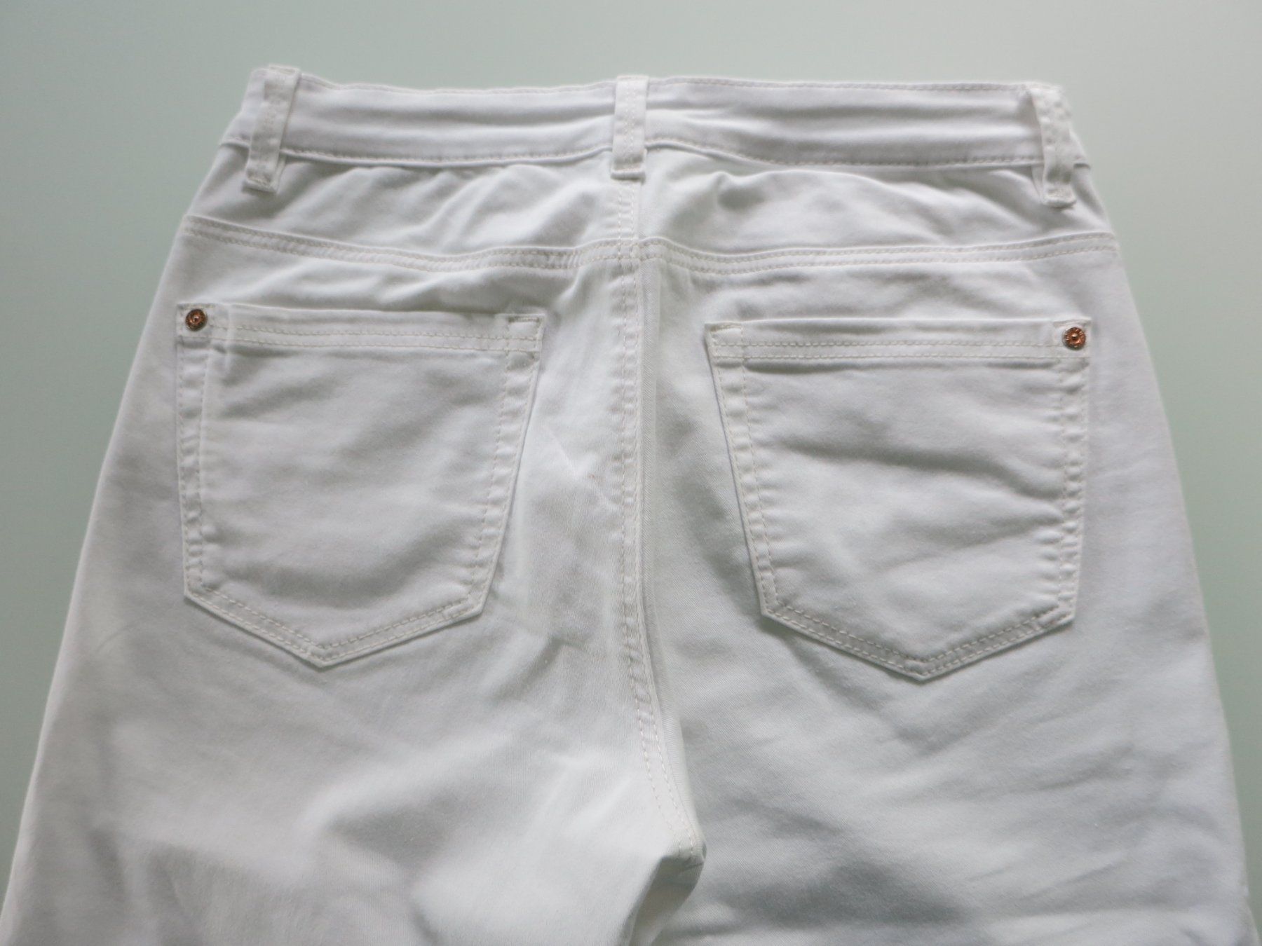 Tom Tailor Pantaloni: Tom Tailor 7/8 Sommerhose Alexa weiss – Usato da Wisen SO venduto da Ihunter 4