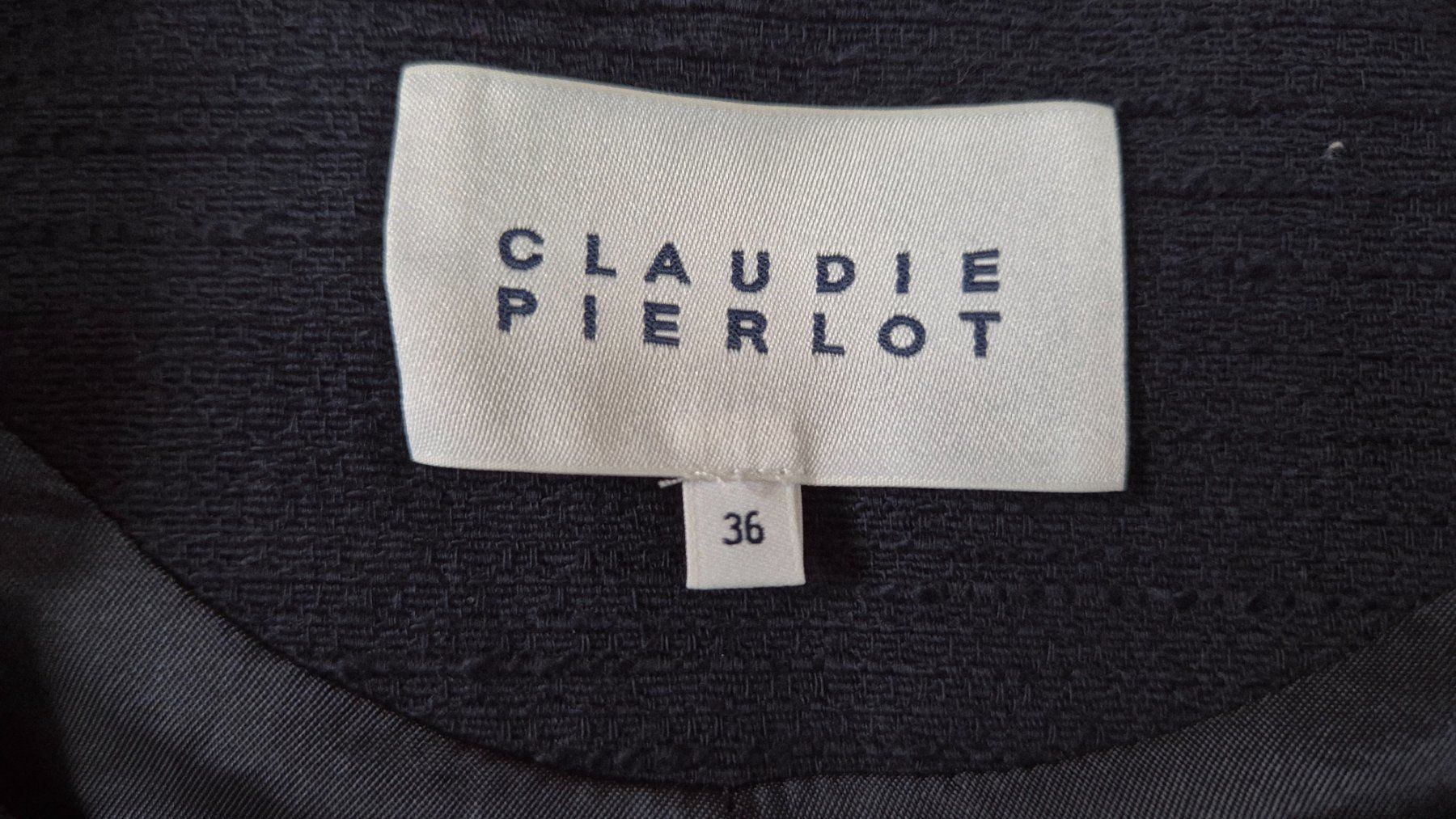 Claudie Pierlot Giacche: Claudie Pierlot dark blue blazer – Usato da Zürich venduto da monadiederich 2