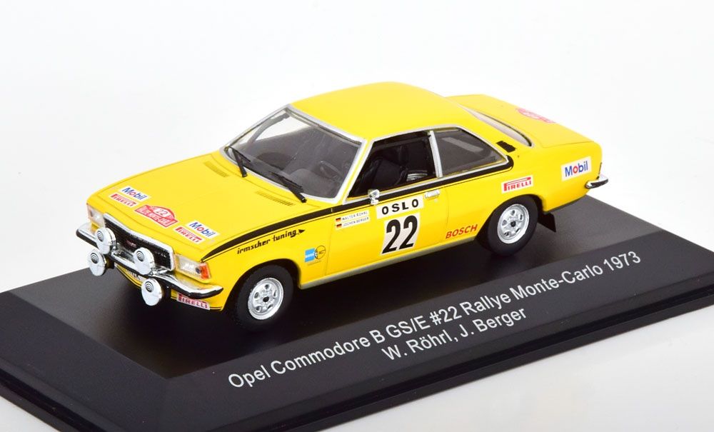 Schuco - 1:43 - Opel Commodore B GS/E #28 Tour de Corse