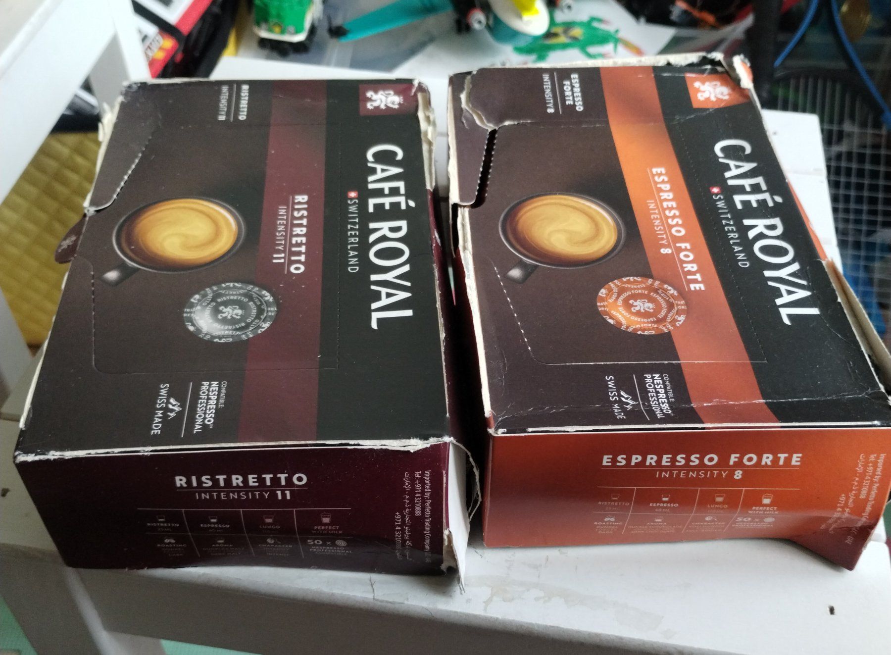 Nespresso Kaffeemaschinen & Espressomaschinen: Capsules Compatible Nespresso Professional – Neu und originalverpackt aus Lausanne von Martinucci 1