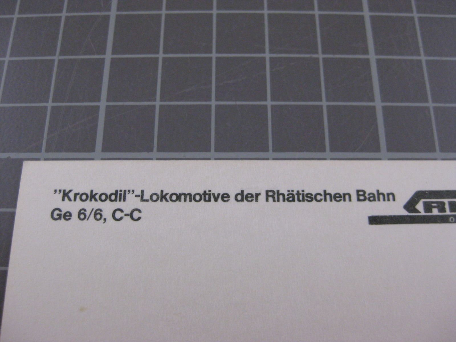 Cartoline postali: AK Krokodil Lokomotive – Usato da Malters venduto da Marosko 2