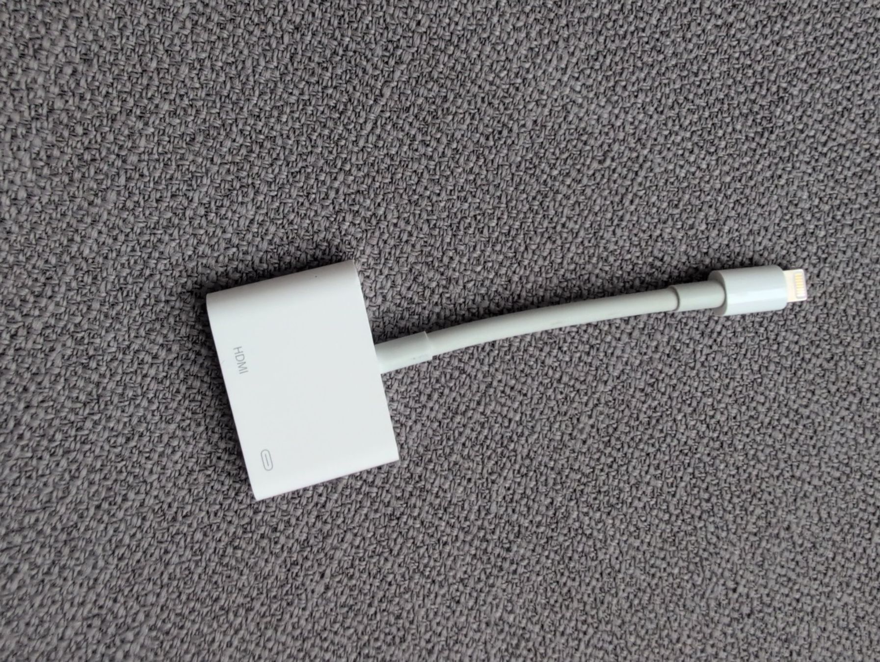 Apple Adattatori: Original Apple Lightning Digital AV Adapter HDMI – Usato da Neuchâtel venduto da riv_j7c8