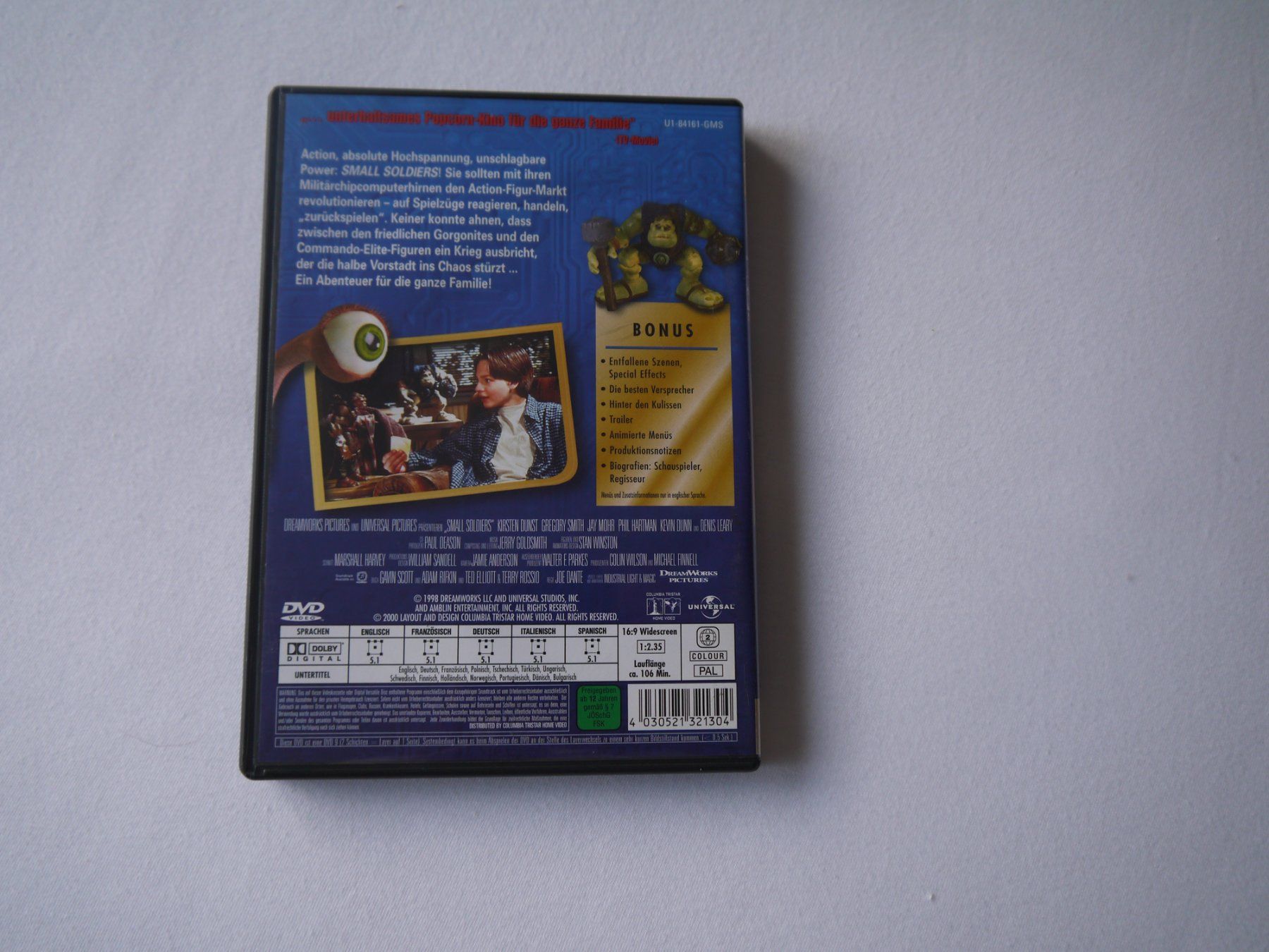 Alle DVDs: SMALL SOLDIERS(1998) – Gebraucht aus Hagendorn von Blaf 1