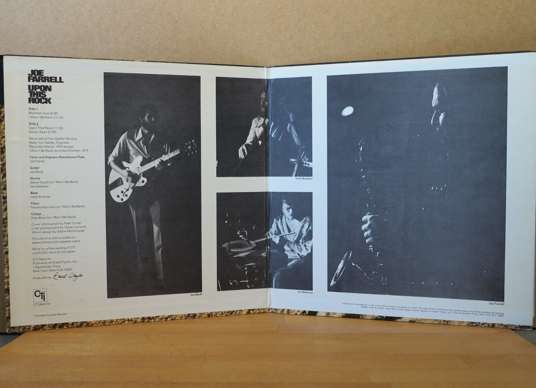 Dischi in vinile: Joe Farrell - Upon This Rock / LP – Usato da Zürich venduto da Naim60 2