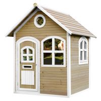 Axi Julia Spielhaus Holz braun/weiss