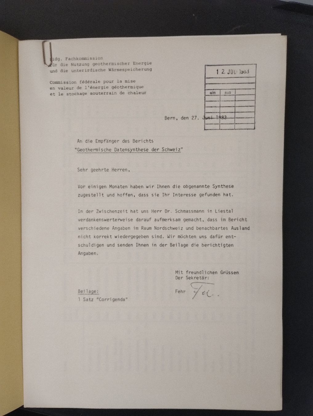 Libri: Geothermische Datensynthese der Schweiz Studie Nr. 26 ETH  – Usato da Zürich venduto da danihell 5