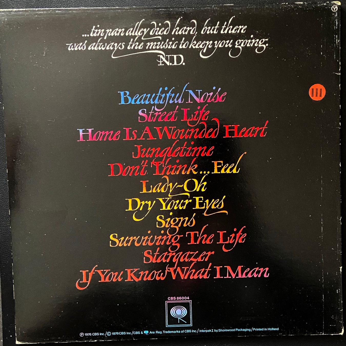 Dischi in vinile: Neil Diamond - Beautiful Noise – Usato da Feldbach venduto da CDF10 1