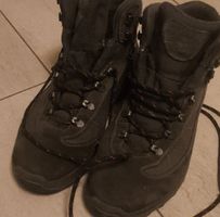 Wanderschuhe grau knöchelhoch gebrauchter Zustand Gr EU 41