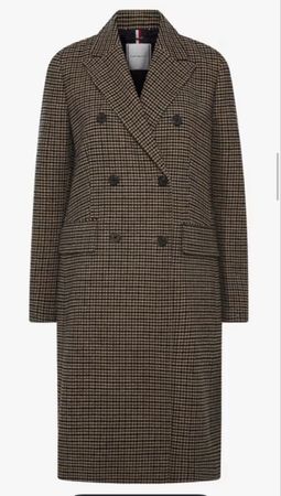 Damen Mantel Tommy Hilfiger kariert Gr. 34 neuwertig