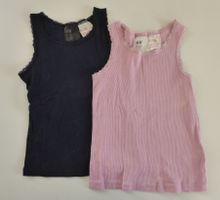 Top  Shirts Marke H&M  dunkelblau und rosa 98/104 girls