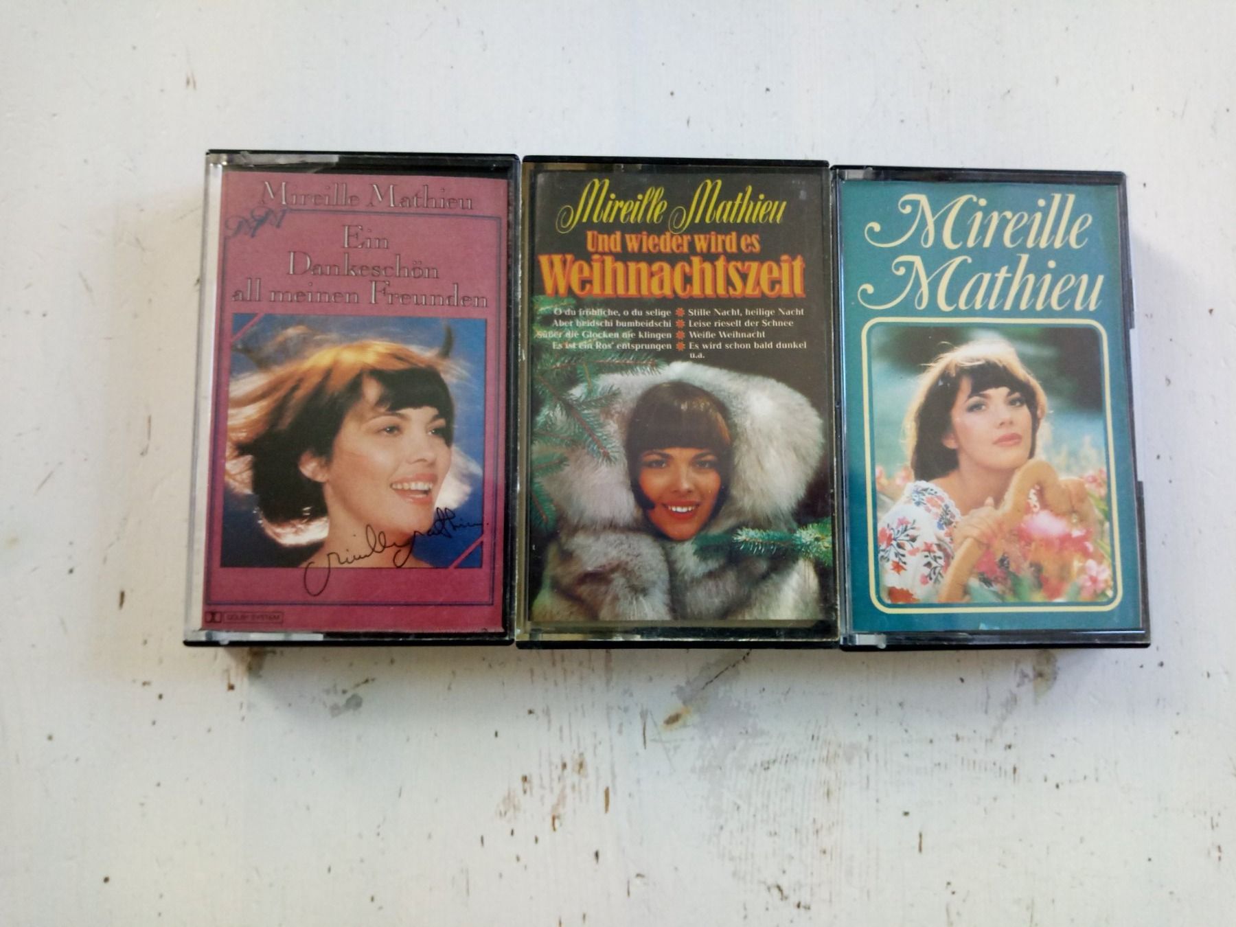 Kompaktkassetten: Mireille Mathieu 3er Kassetten-Set – Gebraucht aus Beckenried von Havacola 1