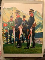 Originale Lithographie, Armee Corps, Top!