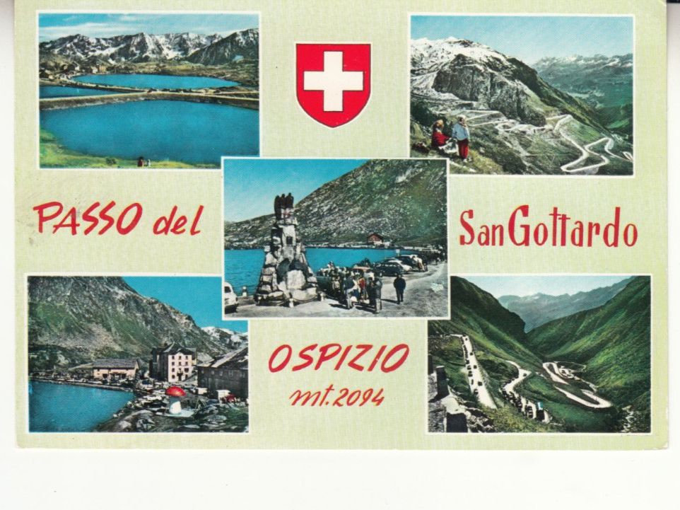 Ansichtskarten: San Gottardo 1963 – Gebraucht aus Bürglen TG von StampGraf