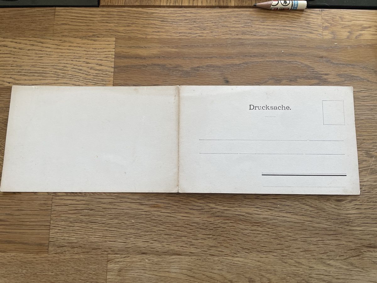 Cartoline postali: Doppel AK Claridenstock Panorama um 1920 – Usato da Roggwil TG venduto da Lphila 1