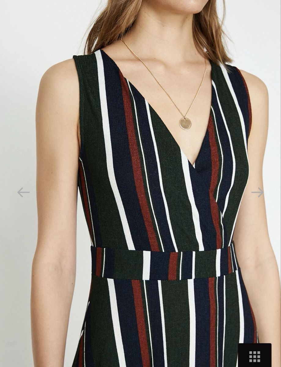 Vestiti: Striped Summer Dress, V-neck, size M – Nuovo (secondo la descrizione) da Nänikon venduto da rom_tj66 1