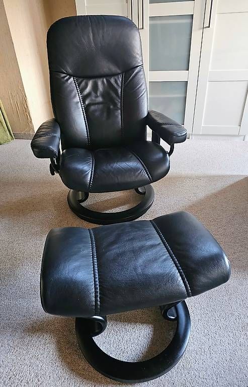 Poltrone: Stressless Sessel inkl. Hocker neuwertig  – Usato da Unterägeri venduto da gospel6300