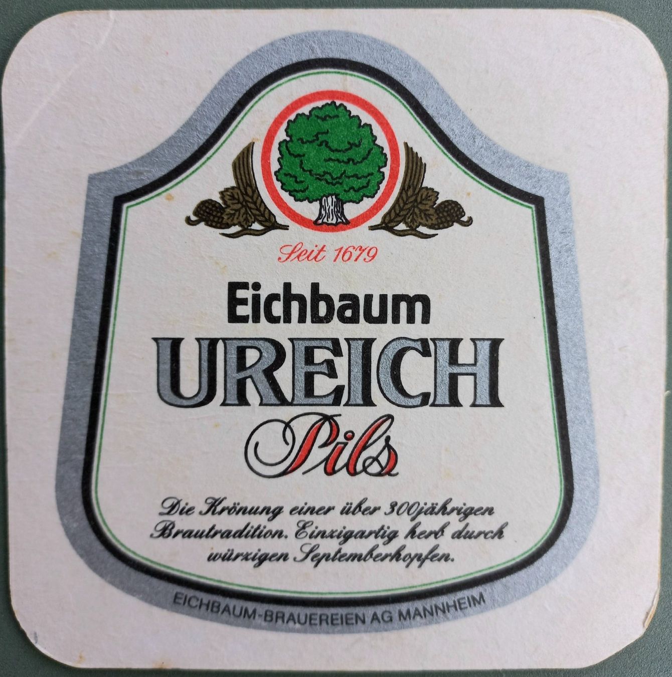 Sottobicchieri: Bierdeckel - Eichbaum - 80er Jahre - D – Usato da Niederuzwil venduto da lubimaja 1