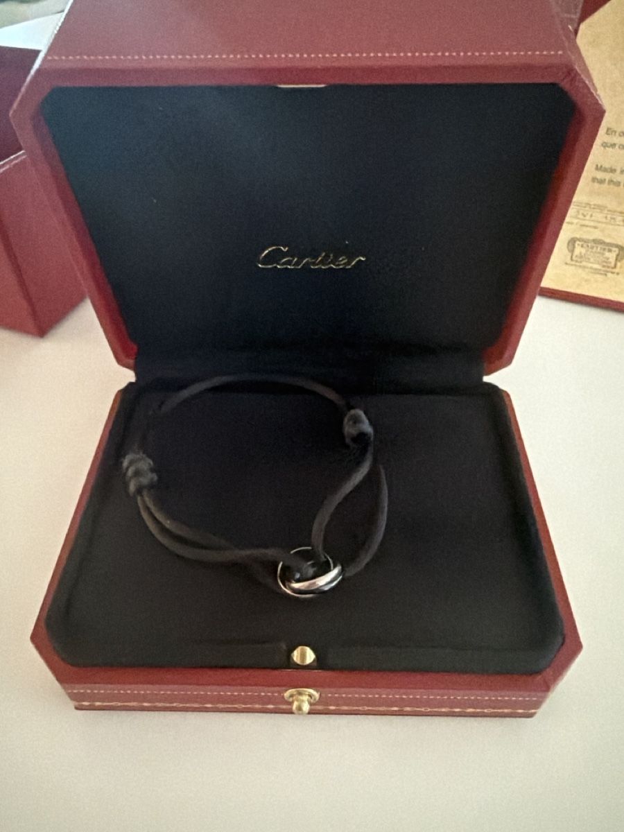 Cartier Bracelets: Cartier Braclet White Gold Ceramic – D'occasion à Luzern par tommysale
