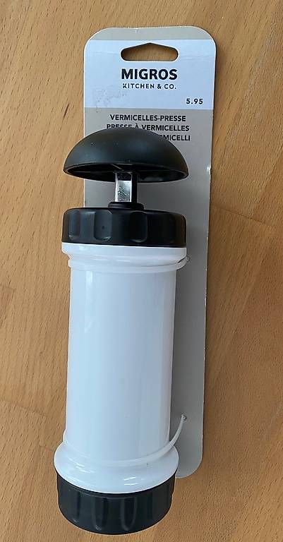 Migros Elettrodomestici da cucina: Vermicelles Presse – Nuovo e nell'imballaggio originale da Hinwil venduto da Gresserkurt