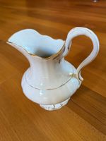 Krug Villeroy und Boch antik weiss mit Gold