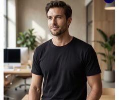 Schwarzes T-Shirt, Grösse XXL, Herren, neu, Top!