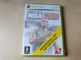 NBA 2K9 Promo neu und ovp