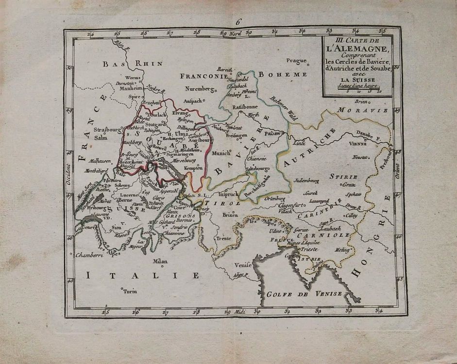 Deutschland Schweiz um 1790 Kaufen auf Ricardo