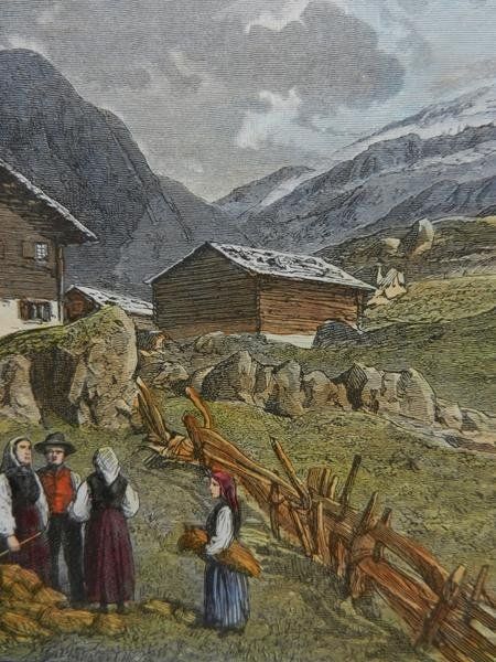 Incisioni: Val Medels koloriert – Usato da Risch venduto da Rischli15 5