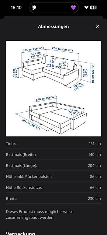 Ikea Divani: Ikea Sofa zu verkaufen – Usato da Biel/Bienne venduto da ana_xf55 4