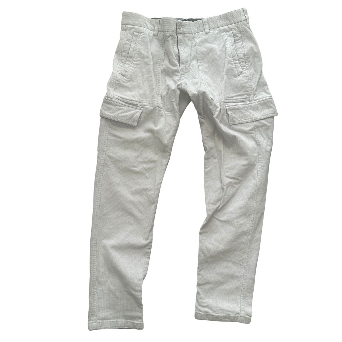 Hosen: White cargo pants  – Gebraucht aus Zofingen von JumpInVintage