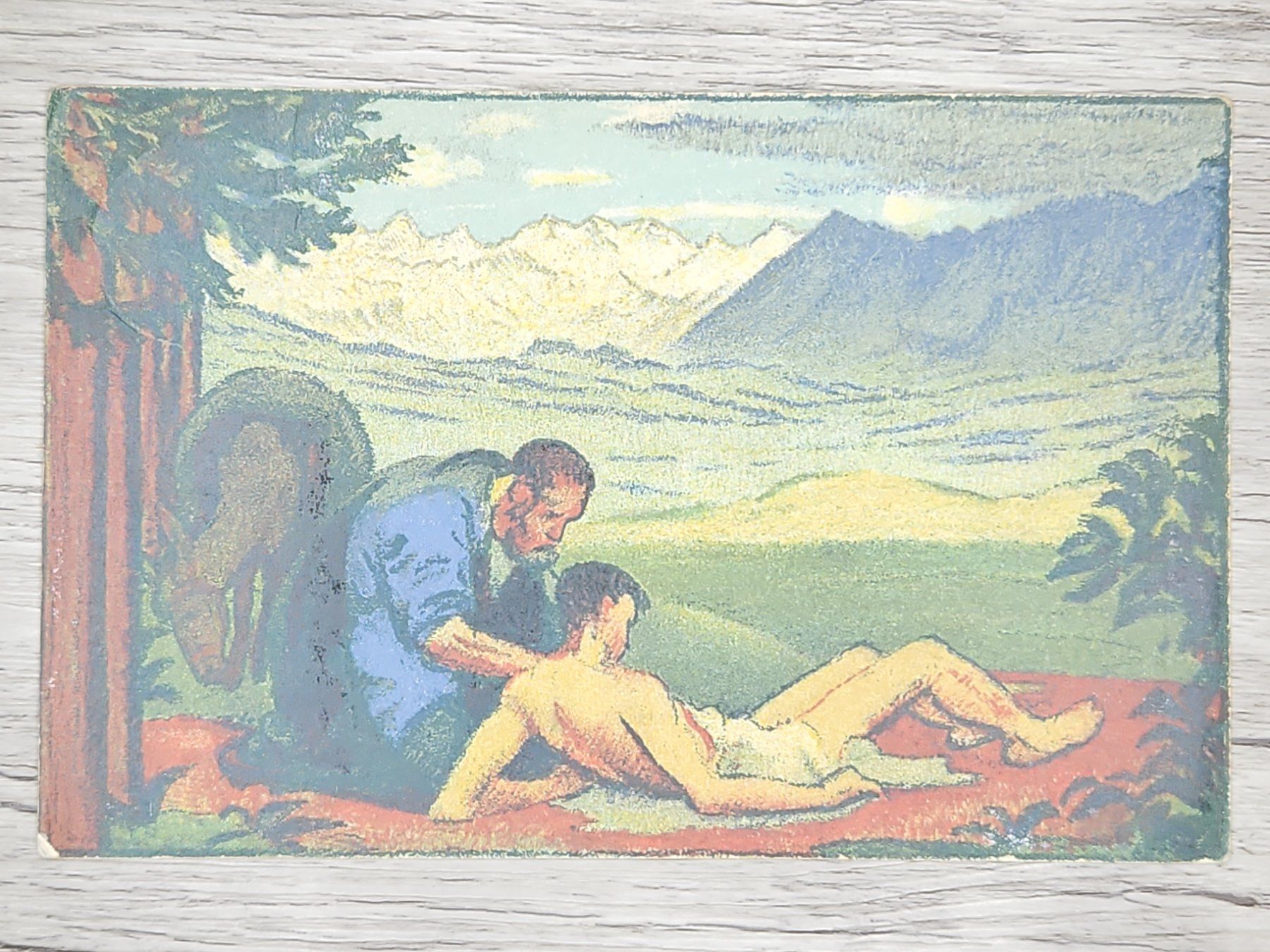 Tutti i francobolli: CL16 Carte Postale + Timbre Suisse 1917 – Usato da Cousset venduto da Patrick_Collections 1