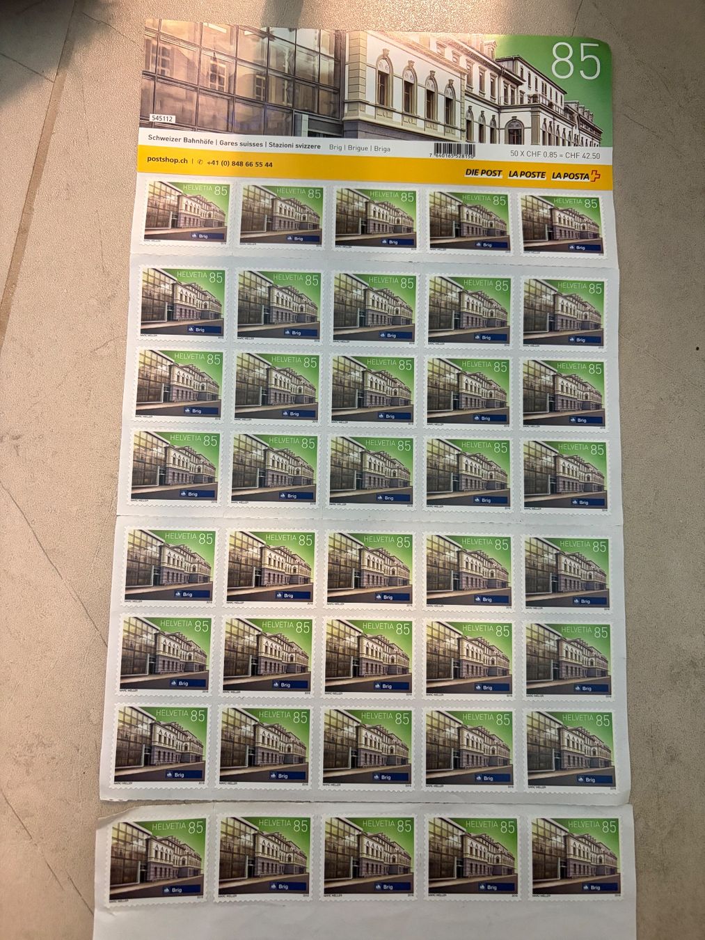 Alle Briefmarken: Briefmarken Helvetia 85 – Neu (gemäss Beschreibung) aus Nussbaumen AG von aline.ha