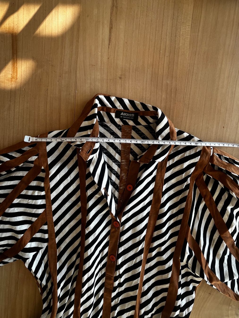 Akris Vestiti: Kleid AKRIS, VINTAGE, Streifenmuster – Usato da Horw venduto da Pem1278 3