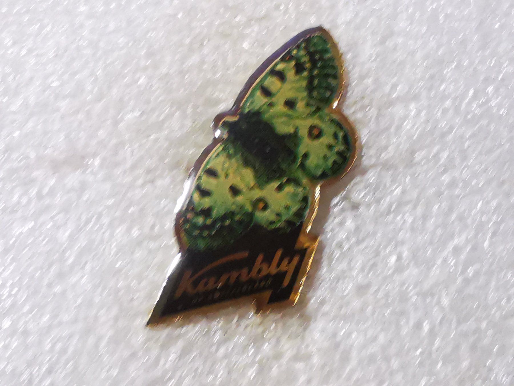 Placchette & Badge: Ansteckpin 118: Kambly – Usato da Oppligen venduto da Pin-Fall-Shop