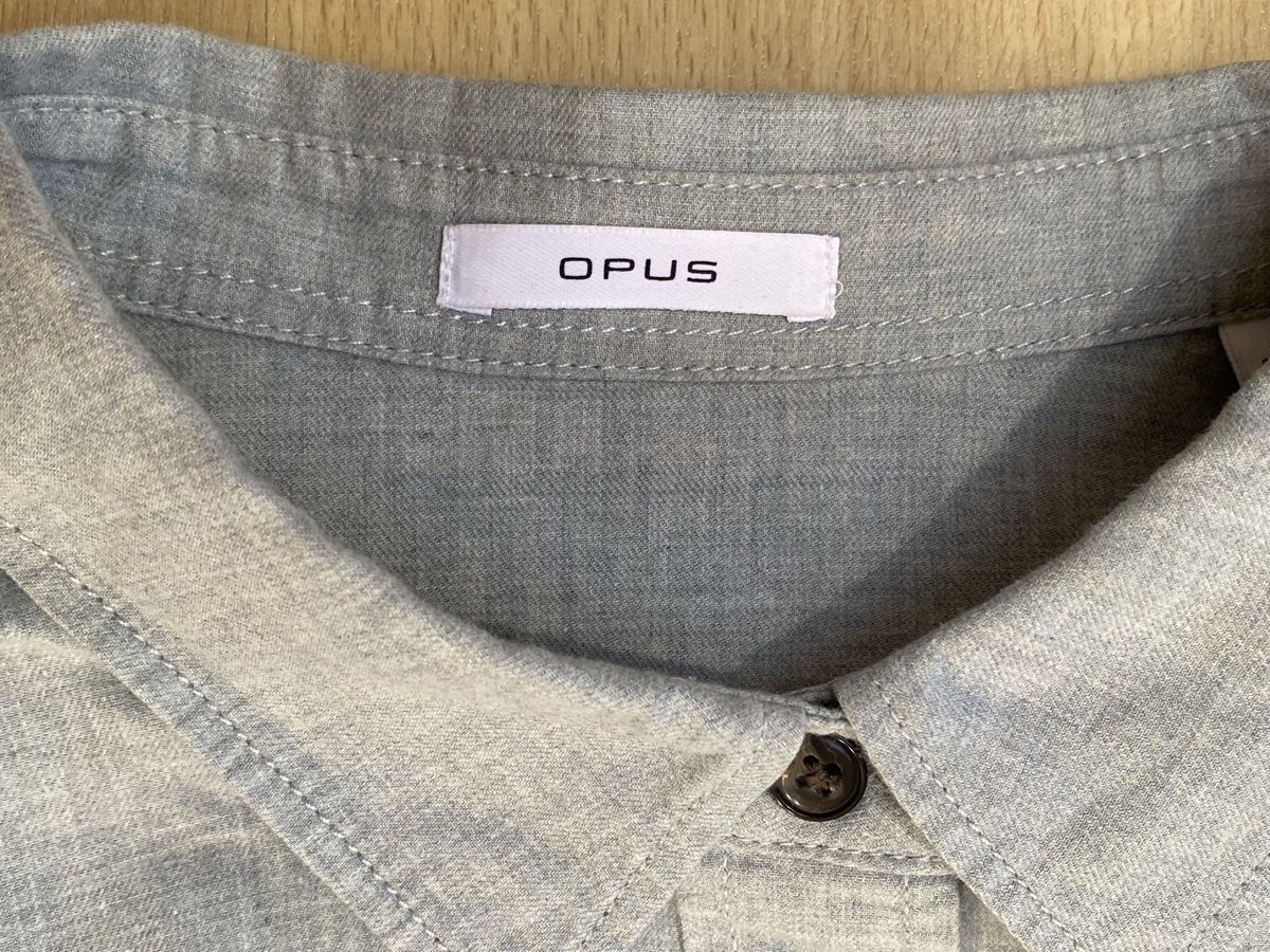 Hugo Boss Camicette: Opus Hemd hellgrün-grau 100% Baumwolle – Nuovo (secondo la descrizione) da Buochs venduto da H16 3