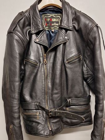 Motorradjacke Leder TOP RANGE Grösse L guter Zustand