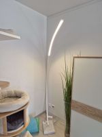 Bogenlampe LED weiss Marmorfuss neuwertiger Zustand