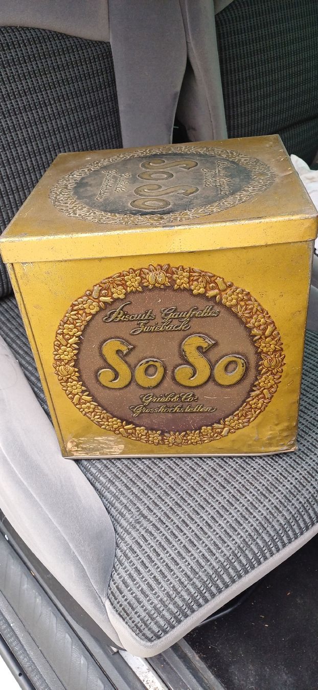 Tutte le decorazioni: SoSo Biscuits Dose Blechdose Vintage Sammler – Usato da Flawil venduto da Pinkmalibu 7