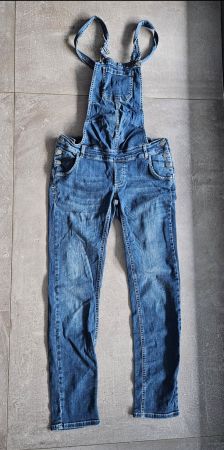 Schwangerschafts Jeans Latzhose, Grösse 38 wie neu