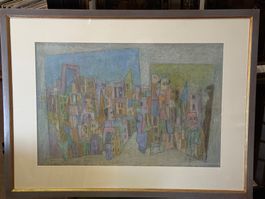 GISSELBRECHT Frédéric *1920 Basel Gemälde signiert